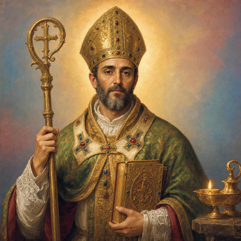 Portrait of St. Zanobius of Florence