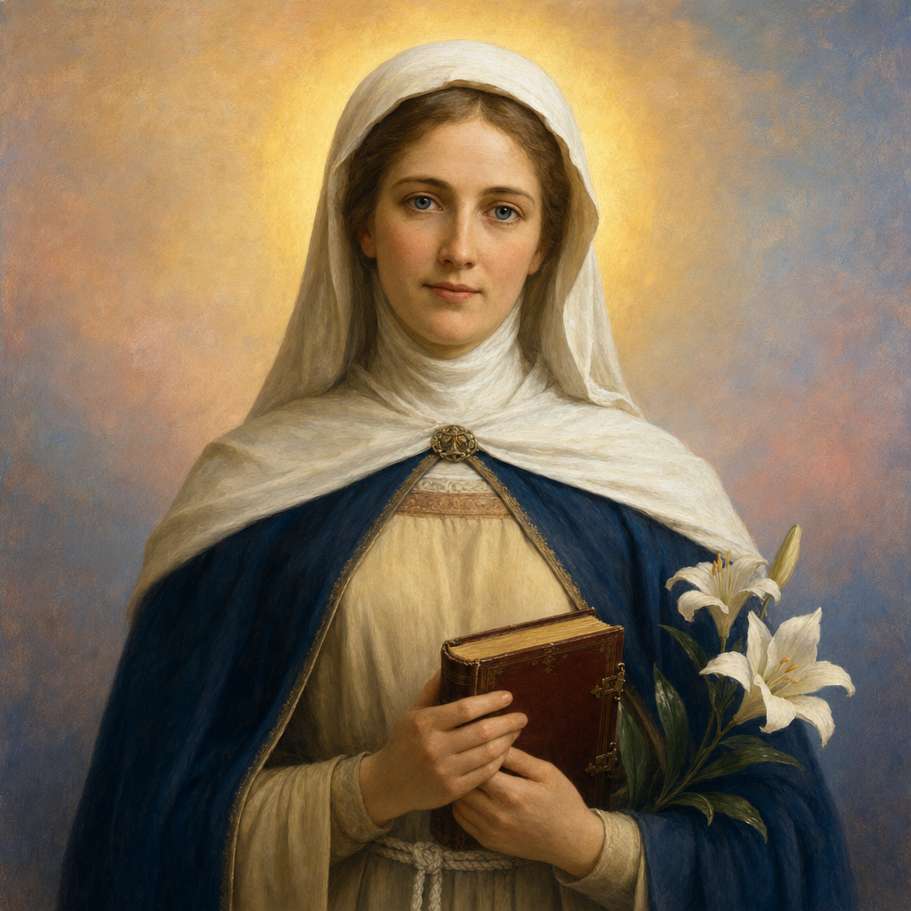Portrait of St. Zdislava of Lemberk