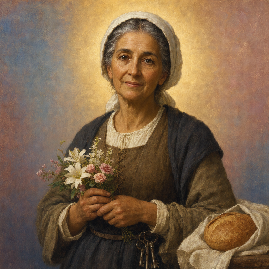 Portrait of St. Zita