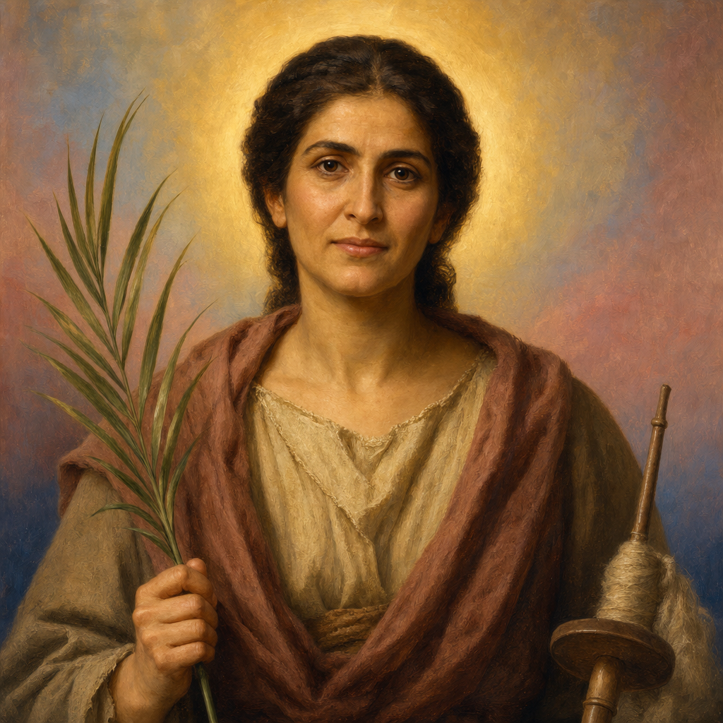 Portrait of St. Zoe of Atalia