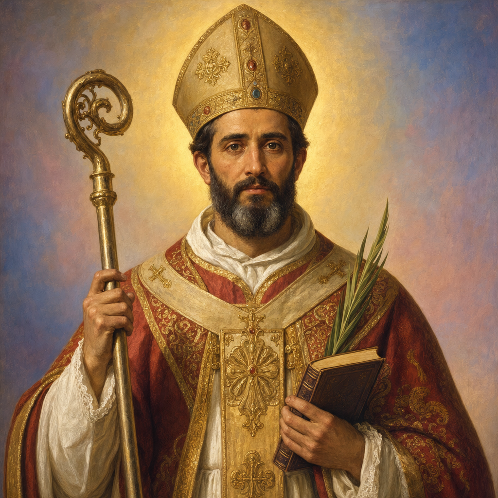 Portrait of St. Zoticus of Comana